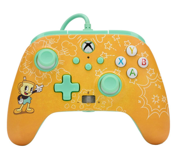 PowerA XS Pad przewodowy Enhanced Cuphead Ms Chalice - 1112283 - zdjęcie